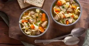 Cuban Chicken Noodle Soup