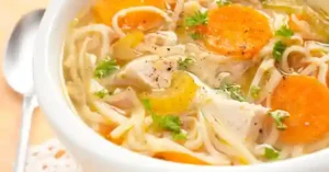 Cuban Chicken Noodle Soup