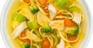 Cuban Chicken Noodle Soup